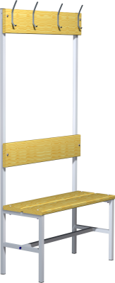 Скамейка гардеробная с вешалкой 03.513-9007