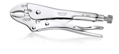 Зажим с фиксатором закругленный 125 мм TOPTUL DAAQ1A05